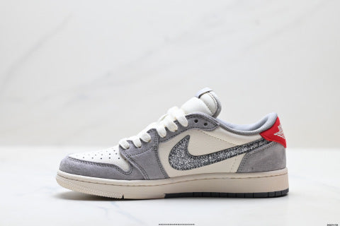 Nike Air Jordan 1 x Travis Scott basketball shoes Comfortable casual sneakers