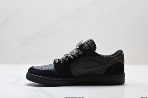 Nike Air Jordan 1 x Travis Scott sneakers Anti-slip basketball shoes for men and women