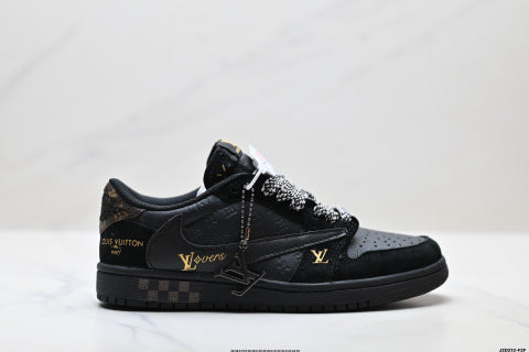 Nike Air Jordan 1 x Travis Scott sneakers Anti-slip basketball shoes for men and women
