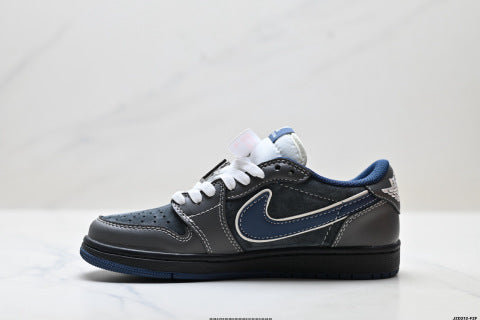 Nike Air Jordan 1 x Travis Scott  basketball shoes Comfortable casual sneakers