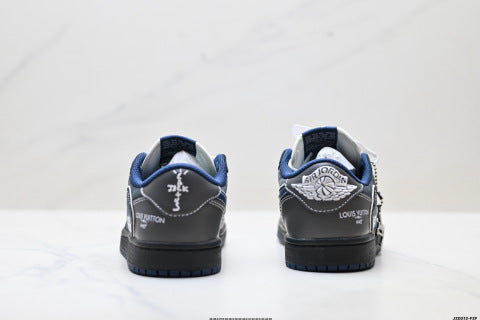 Nike Air Jordan 1 x Travis Scott  basketball shoes Comfortable casual sneakers