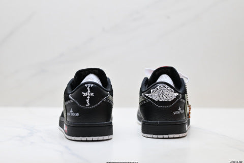 Nike Air Jordan 1 x Travis Scott  sneakers Lightweight and non-slip basketball shoes