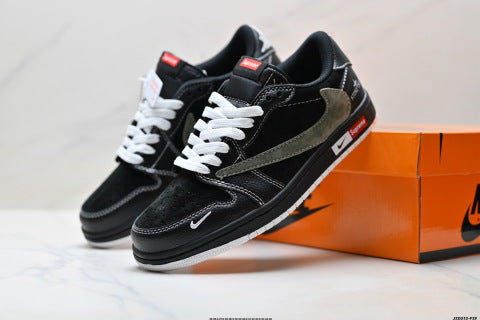 Nike Air Jordan 1 x Travis Scott  sneakers Lightweight and non-slip basketball shoes