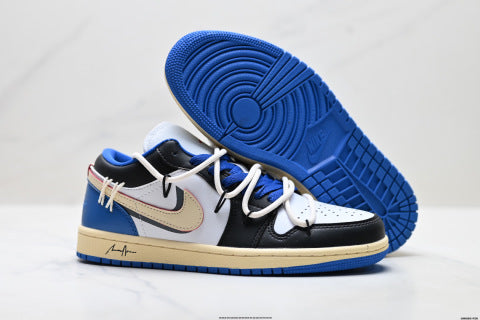 Nike Air Jordan 1 Low sneakers Anti-slip and wear-resistant basketball shoes