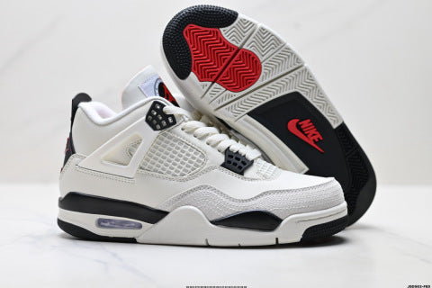 Nike Air Jordan 4 Retro athletic shoes Comfortable and non-slip basketball shoes