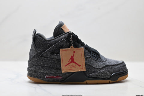 Nike Air Jordan 4 Retro basketball shoes Running shoes, shock-absorbing casual shoes