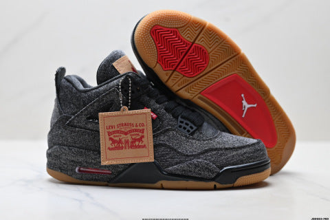 Nike Air Jordan 4 Retro basketball shoes Running shoes, shock-absorbing casual shoes