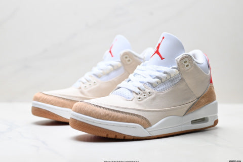 Nike Air Jordan 3 Retro basketball shoes Shock-absorbing casual sports shoes