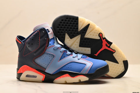 Nike Air Jordan 6 sports shoes Casual Air Cushioning Basketball Shoes