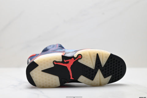Nike Air Jordan 6 sports shoes Casual Air Cushioning Basketball Shoes