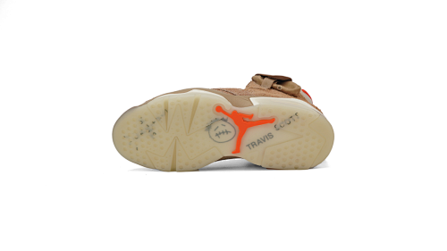 Nike Air Jordan 6 British Khaki sports shoes Breathable, shock-absorbing, non-slip, and durable basketball shoes.