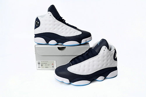 Nike Air Jordan 13 Obsidian Basketball shoes Cushioned, comfortable, non-slip, and durable sports shoes.