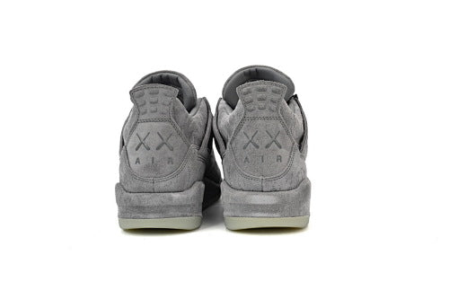 KAWS X Nike Air Jordan 4 Retro basketball shoes Cushioned casual sneakers for comfort.
