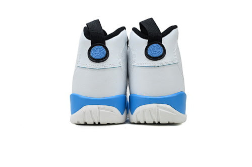 Nike Air Jordan 9 OG "Powder Blue" basketball shoes Breathable, shock-absorbing, non-slip, and wear-resistant sports shoes.