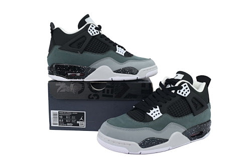 Nike Air Jordan 4 “Fear” basketball shoes Breathable, Cushioned Casual Sports Shoes