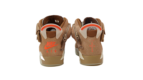 Nike Air Jordan 6 British Khaki sports shoes Breathable, shock-absorbing, non-slip, and durable basketball shoes.