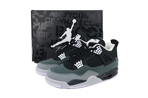 Nike Air Jordan 4 “Fear” basketball shoes Breathable, Cushioned Casual Sports Shoes