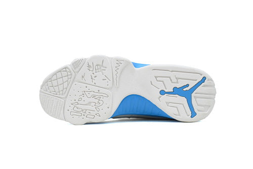 Nike Air Jordan 9 OG "Powder Blue" basketball shoes Breathable, shock-absorbing, non-slip, and wear-resistant sports shoes.