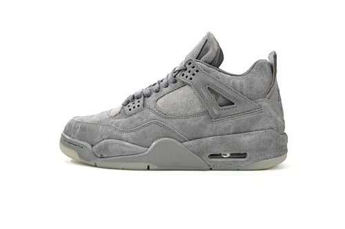 KAWS X Nike Air Jordan 4 Retro basketball shoes Cushioned casual sneakers for comfort.