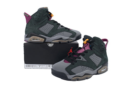Nike Air Jordan 6 Retro 'Bordeaux' Sneakers Air-cushioned, breathable, and non-slip basketball shoes