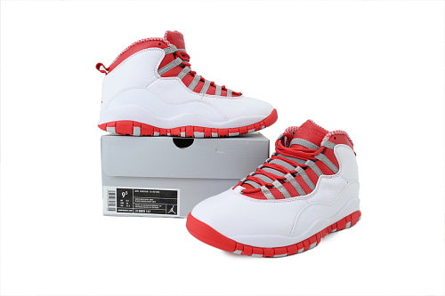 Nike Air Jordan 10 Retro basketball shoes Comfortable, versatile, non-slip casual sports shoes.