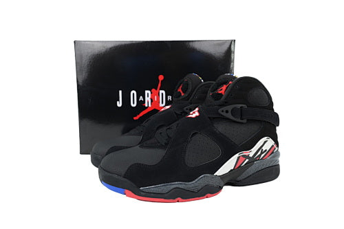 Nike Air jordan 8 "Playoffs" sports shoes New shock-absorbing casual running shoes