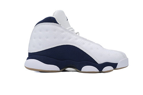 Nike Air Jordan 13 "Midnight Navy” Sneakers Cushioned, comfortable, and non-slip basketball shoes.