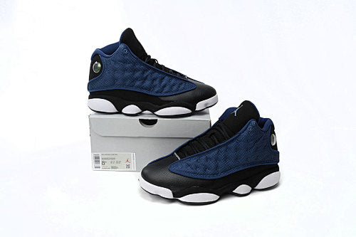 Nike Air Jordan 13 “ Brave Blue Sneakers Non-slip, wear-resistant, breathable basketball shoes
