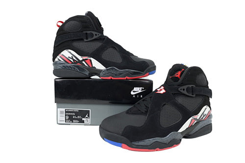 Nike Air jordan 8 "Playoffs" sports shoes New shock-absorbing casual running shoes