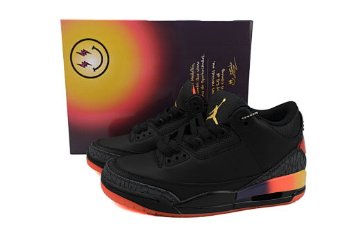 Nike Air Jordan 3 Basketball shoes Cushioned casual sneakers for comfort.