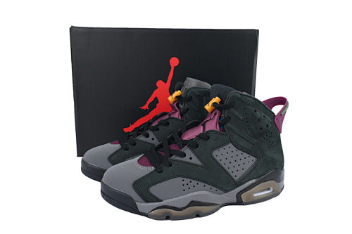 Nike Air Jordan 6 Retro 'Bordeaux' Sneakers Air-cushioned, breathable, and non-slip basketball shoes