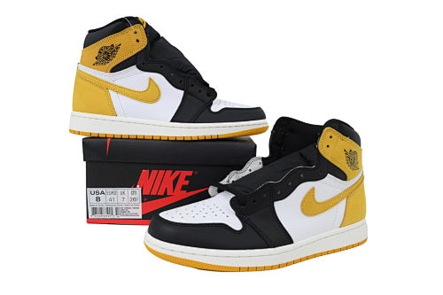 Nike Air Jordan 1 Retro basketball shoes Comfortable and casual high-top sneakers for men and women