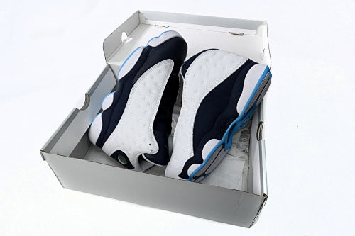 Nike Air Jordan 13 Obsidian Basketball shoes Cushioned, comfortable, non-slip, and durable sports shoes.