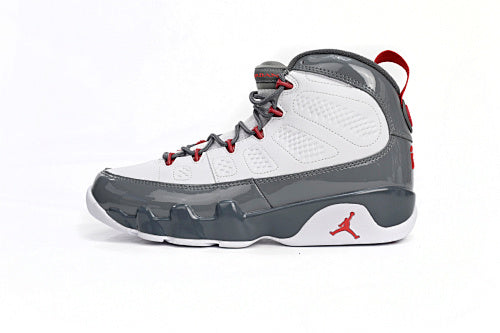 Nike Air Jordan 9 “Fire Red” basketball shoes Air-Cushioned Casual Sports Shoes