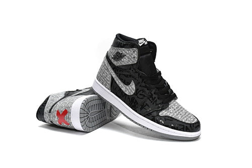 Nike Air Jordan 1 High-top skate shoes Non-slip basketball shoes for men and women