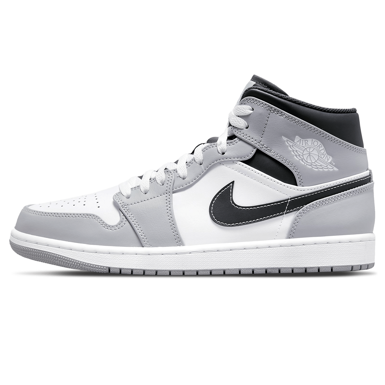 Air Jordan 1 Mid 'Light Smoke Grey Anthracite'